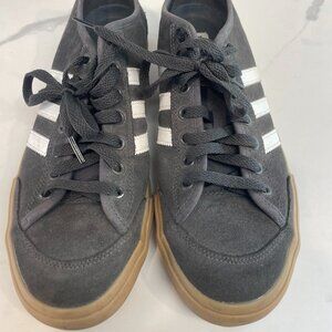 Adidas Matchcourt Shoes Grey / Cloud White / Gum – Men's Size 11 US I Worn Once